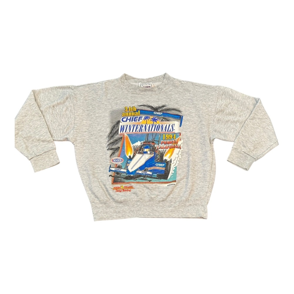 NHRA 34th Annual Chief Winternationals Winston Cup Drag Racing 1994 Sweatshirt S